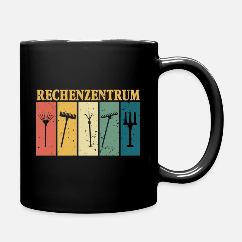 RECHENZENTRUM - Tasse einfarbig - Schwarz