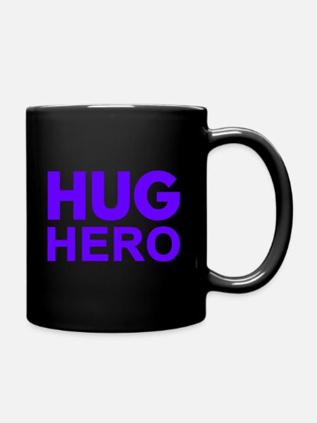 Hug Hero. - Full Colour Mug - black