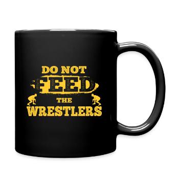 Grappling Martial Arts Wrestling - Tasse einfarbig - Schwarz - Rechts