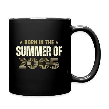 Millésime 2005 Cadeau D'anniversaire 2005 Vintage - Mug uni - noir - Droite