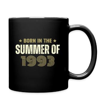 Vintage 1993 Vintage 1993 Birthday Gift - Full Colour Mug - black - Right