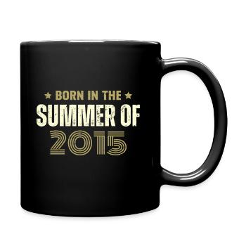 Vintage 2015 Vintage Birthday Gift 2015 - Full Colour Mug - black - Right