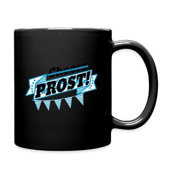 no cheers, cheers! Beer Marquee Bavaria Flag - Full Colour Mug - black - Right
