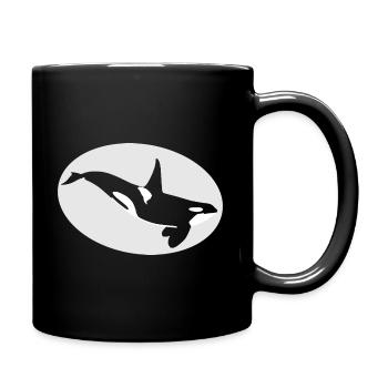 orque - Mug uni - noir - Droite