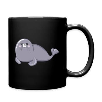 seal - Full Colour Mug - black - Right
