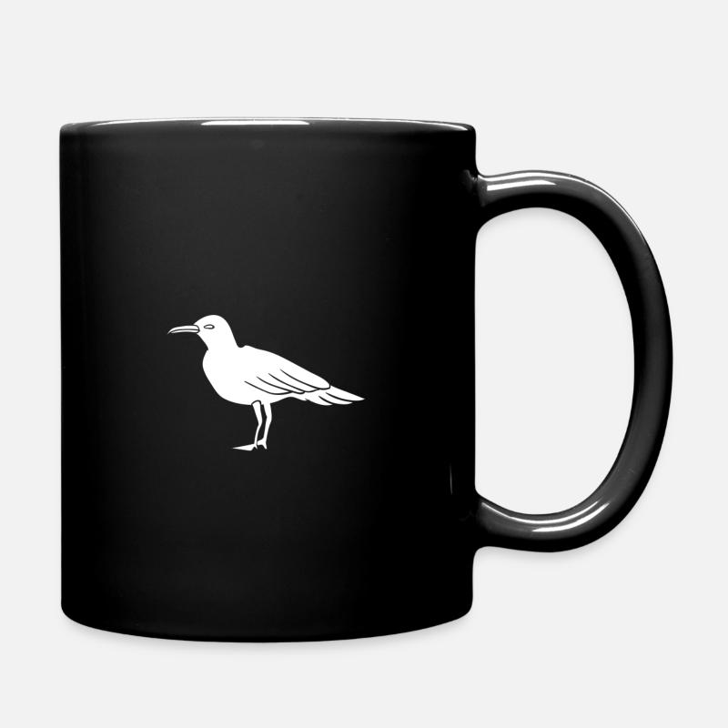 mouette - Mug uni - noir