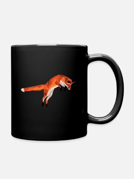 renard - Mug uni - noir