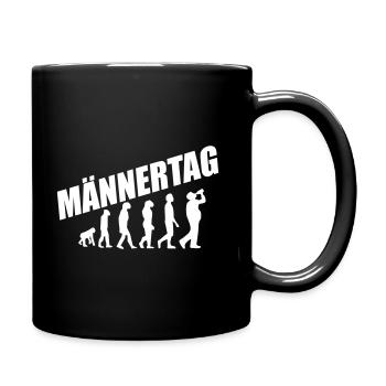 Fête des pères Fête des hommes - Mug uni - noir - Droite