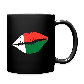 Madagascar flag, gift - Full Colour Mug - black - Right