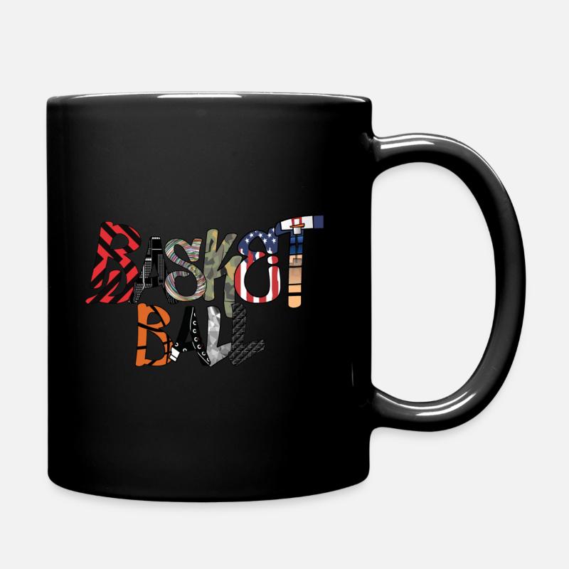 Graffiti BASKETBALL - Mug uni - noir