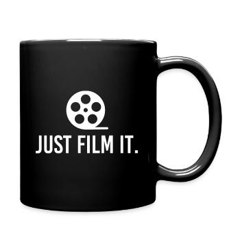 Juste un film - Mug uni - noir - Droite
