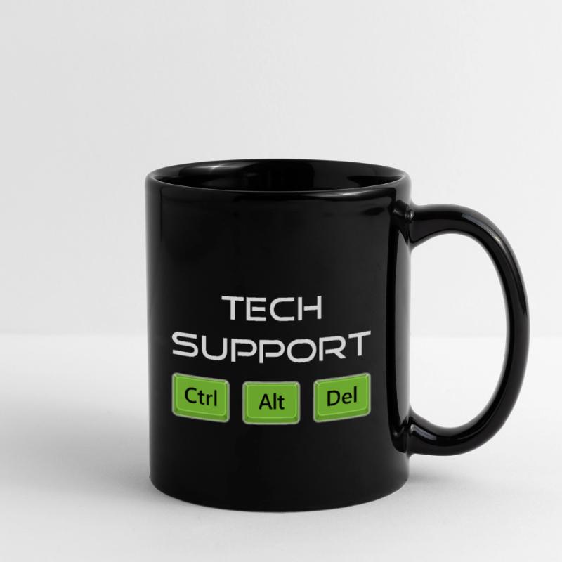 Tech Technical Support | Ctrl Alt Del Ctg Ent Full Colour Mug