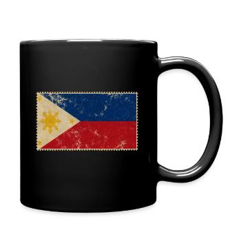 Philippines - Full Colour Mug - black - Right