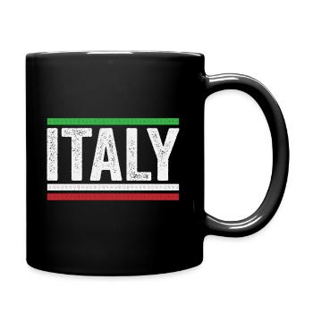 Italy - Italian Italian - Full Colour Mug - black - Right