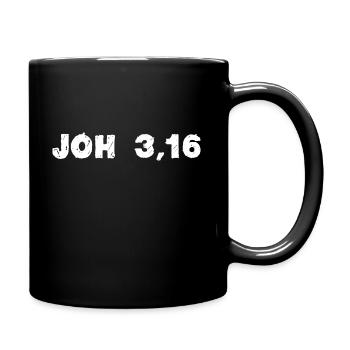 chemise chrétienne - Mug uni - noir - Droite