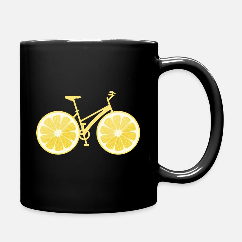 Citron de vélo - Mug uni - noir