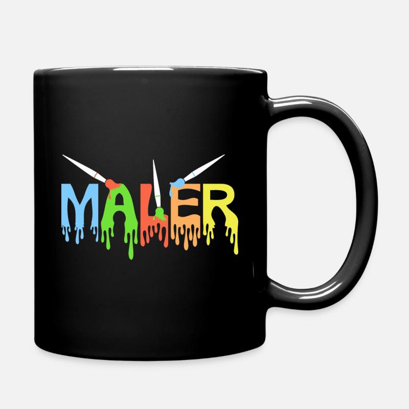 Maler, Zeichner, Handwerker, Künstler - Tasse einfarbig - Schwarz