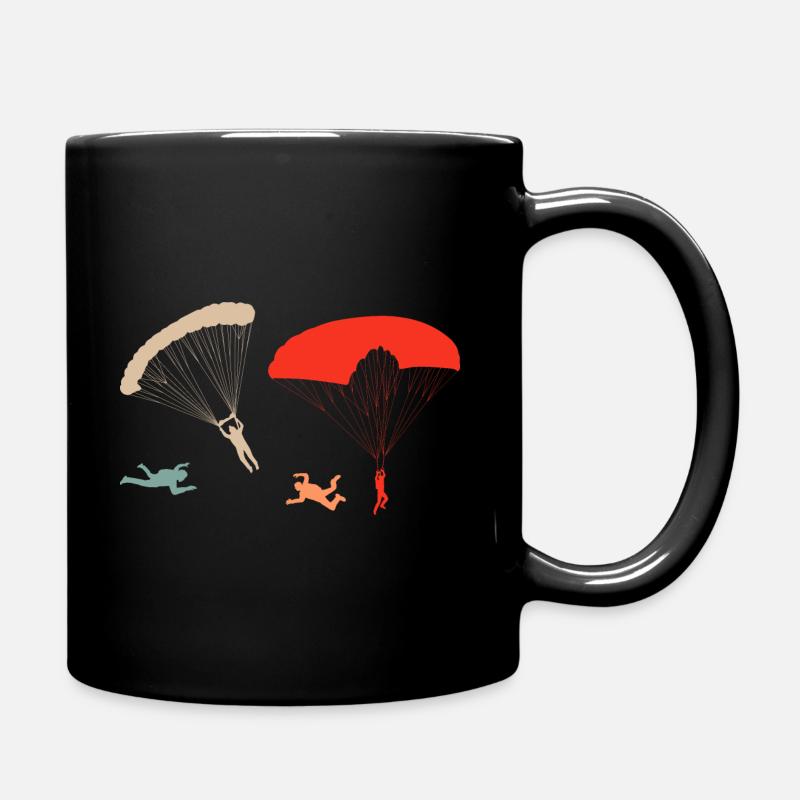 Parachutisme Parachutisme - Mug uni - noir