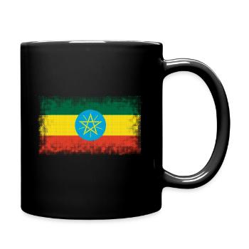 Ethiopia - Full Colour Mug - black - Right