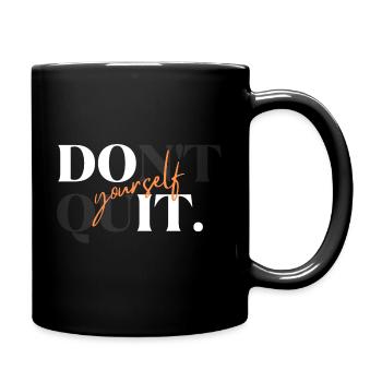 Do it Yourself cadeau sport - Mug uni - noir - Droite