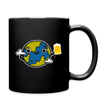 Planète Bière - Full Colour Mug - black - Right