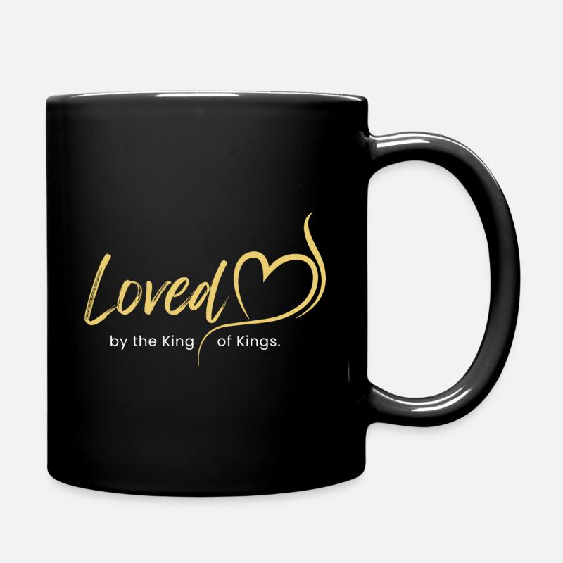 Aimé par le roi des rois - Mug uni - noir