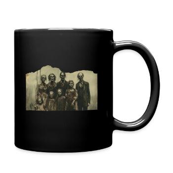Family Portrait - Full Colour Mug - black - Right