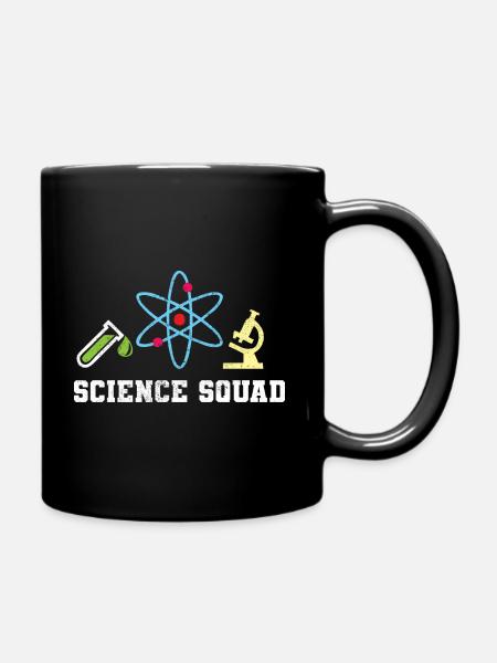 Science Squad Physik Lehrer - Tasse einfarbig - Schwarz