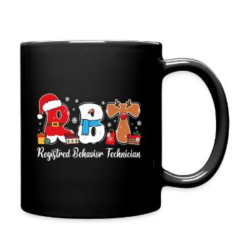 Noël Certified Behavioral Technician - Full Colour Mug - black - Right