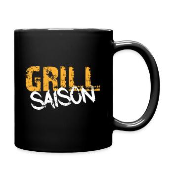 Grill Saison grillen - Tasse einfarbig - Schwarz - Rechts