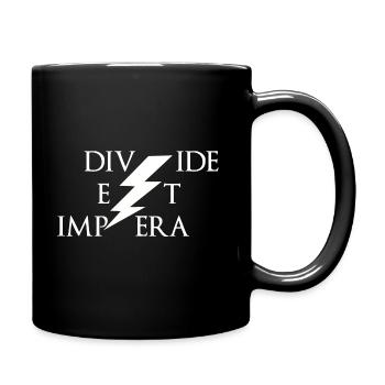 Divide et impera Latin domination - Full Colour Mug - black - Right