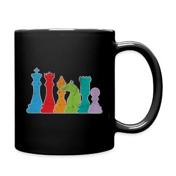 chess - Full Colour Mug - black - Right