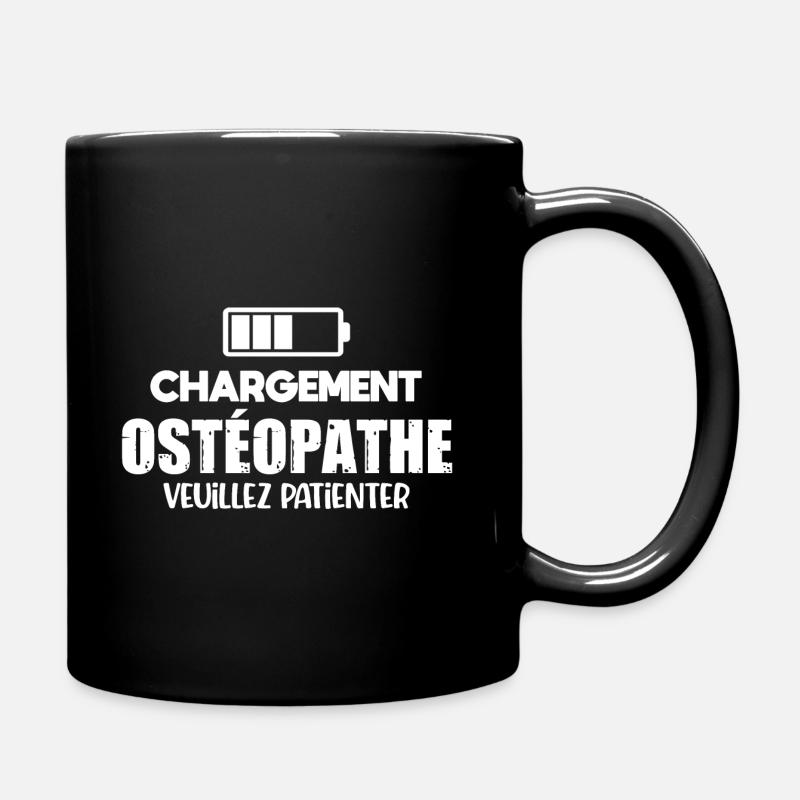 Futur ostéopathe cadeau drôle humour - Mug uni - noir