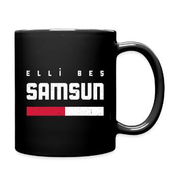 Samsun 55 Turkey Turkiye Gift Holiday TR Turk - Full Colour Mug - black - Right