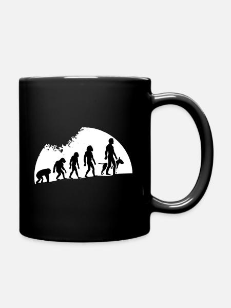 Bull Terrier Bull Terrier Dog Dog Lovers - Full Colour Mug - black