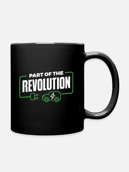 Voiture électrique - Mug uni - noir