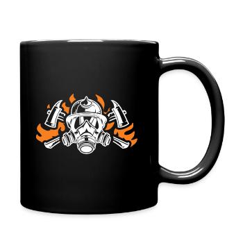 fire brigade - Full Colour Mug - black - Right