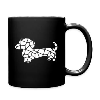 Dackel - Mug uni - noir - Droite