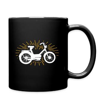Mofa - Tasse einfarbig - Schwarz - Rechts