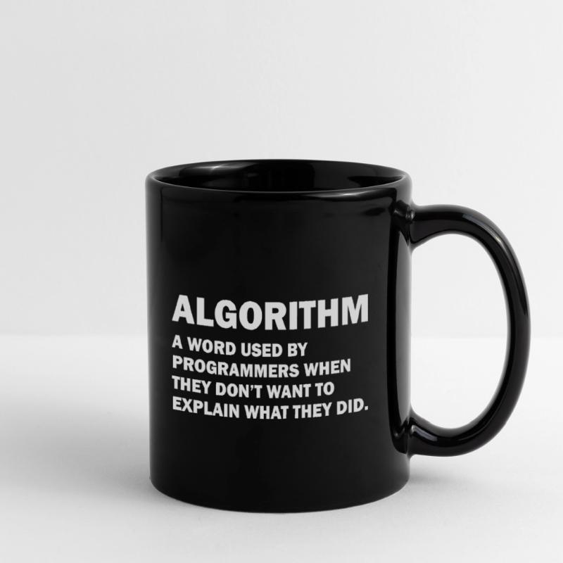 Algorithm Admin Informatique Nerd programmation Mug uni