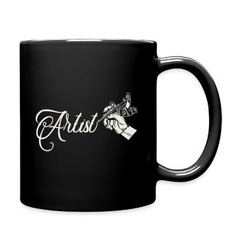 Tattoo Pen Artist Tattoo Ink Art - Full Colour Mug - black - Right