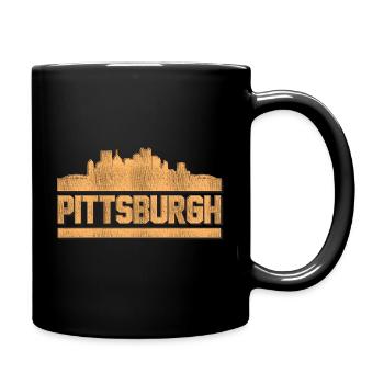 Pittsburgh - Mug uni - noir - Droite