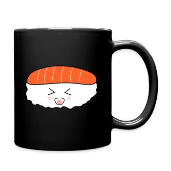 Kawaii food Kawaii costume Kawaii stickers funny - Full Colour Mug - black - Right
