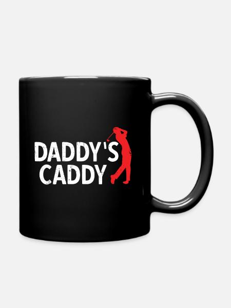 Golfplatz zum Golfen Golf - Tasse einfarbig - Schwarz