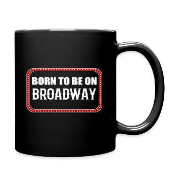Musical Theatre Broadway Actors - Full Colour Mug - black - Right