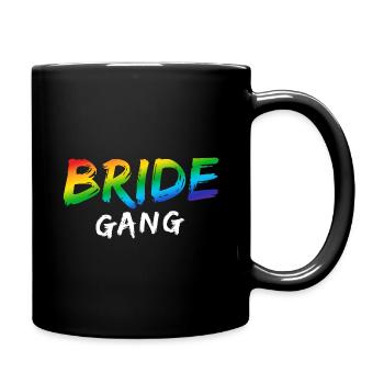 Zaumzeug Gang Rainbow W - Tasse einfarbig - Schwarz - Rechts