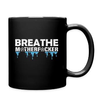 Ice Bath Challenage Pain Relief - Full Colour Mug - black - Right