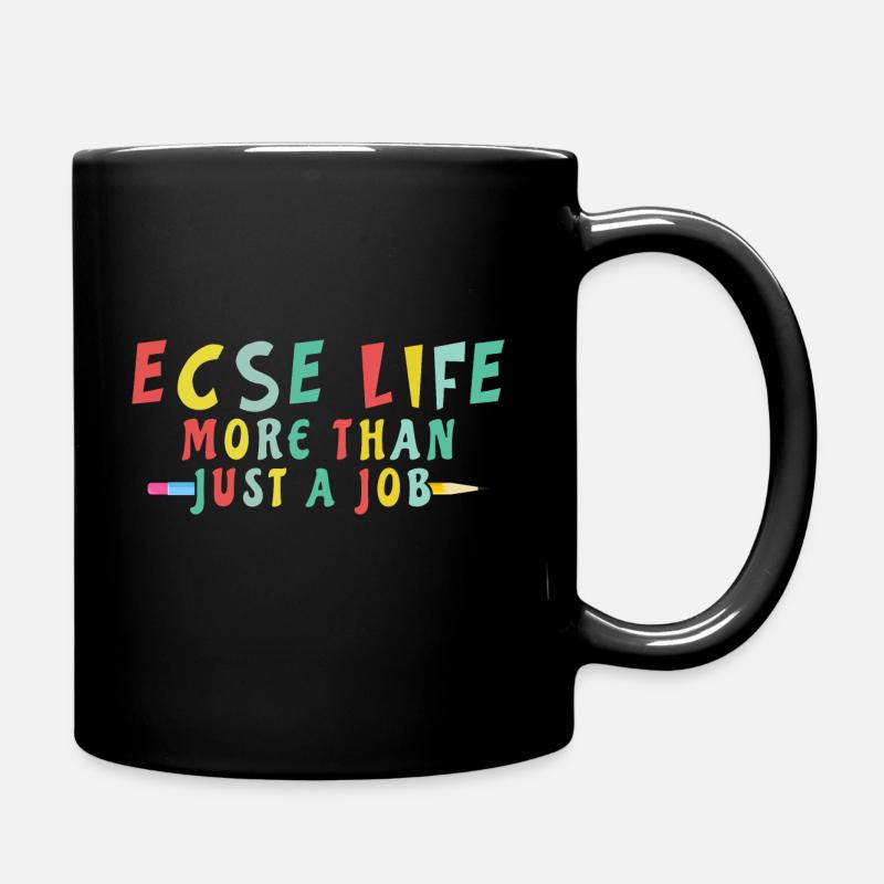 Éducatrice spécialisée en éducation de la petite enfance - Mug uni - noir