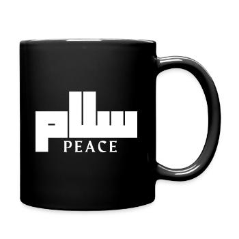 Salam Peace Arabic Calligraphy - Tasse einfarbig - Schwarz - Rechts