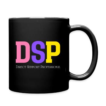 Direct Support Professional - Full Colour Mug - black - Right